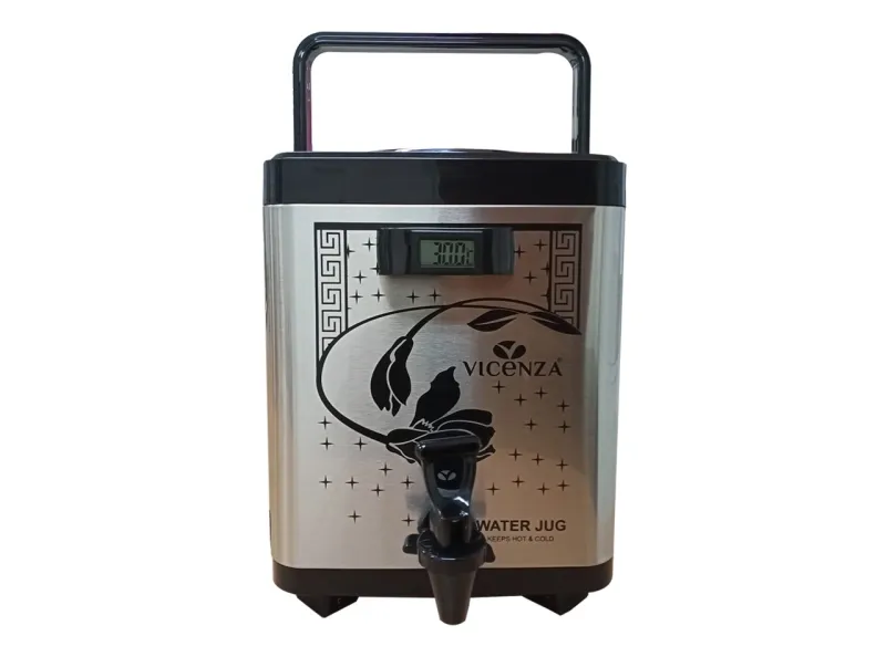 Vicenza VSQ800WJ Square Water Jug Lily 8 L