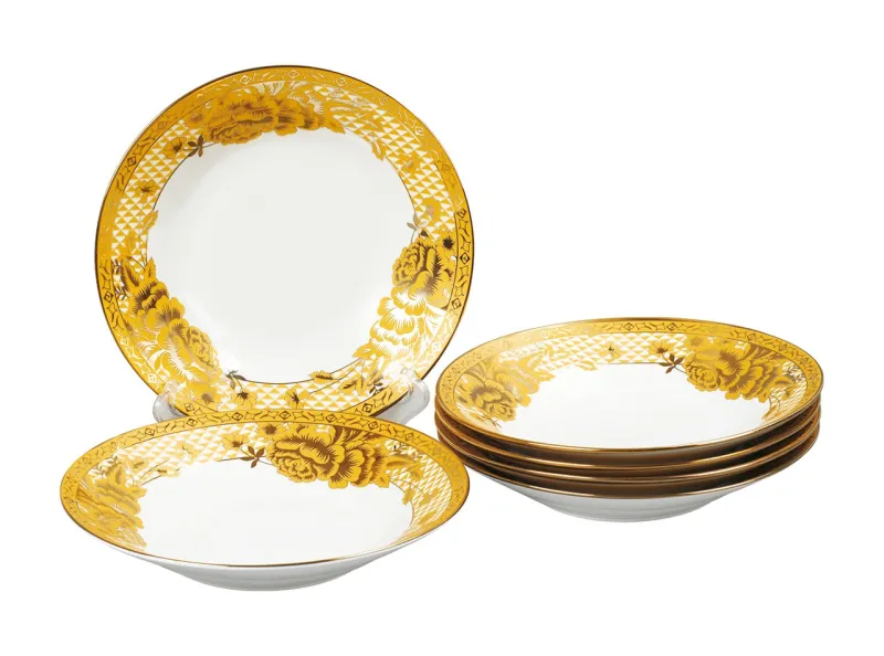 Vicenza CR179 Piring Makan 9 Inch 6 Pcs Motif Chrome