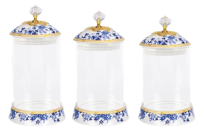 Vicenza GM301 Toples Permen Kaca Dengan Motif Marmer 3 Buah